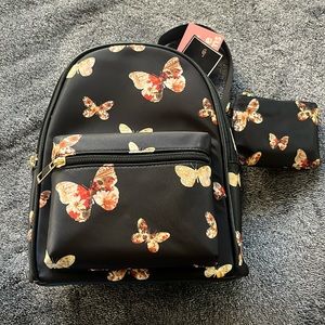 Butterfly mini backpack